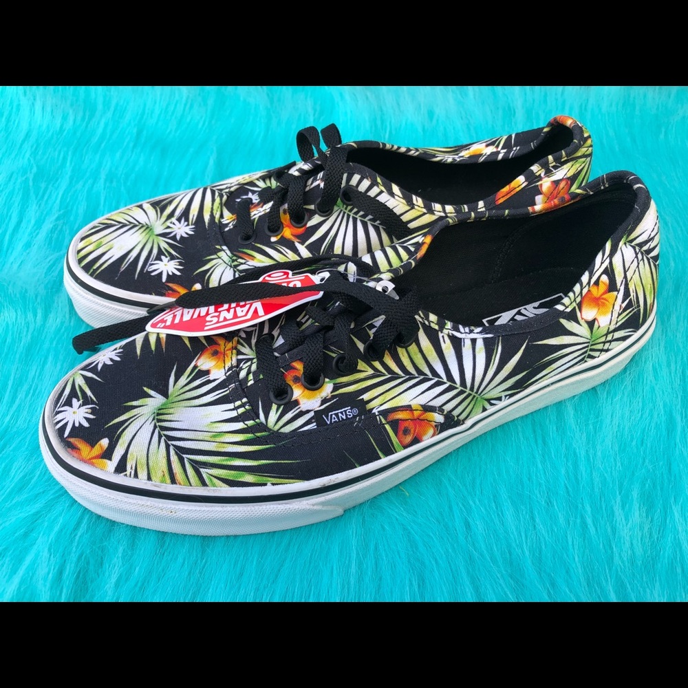 NWT tropical Vans shoes
